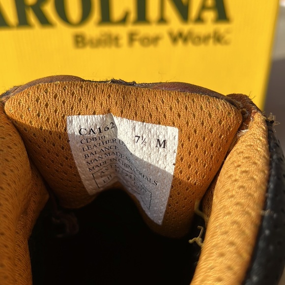 Carolina Boots waterproof composite broad toe - Picture 4 of 6